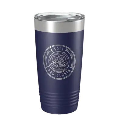 Soli Deo Gloria Badge 20oz Insulated Tumbler