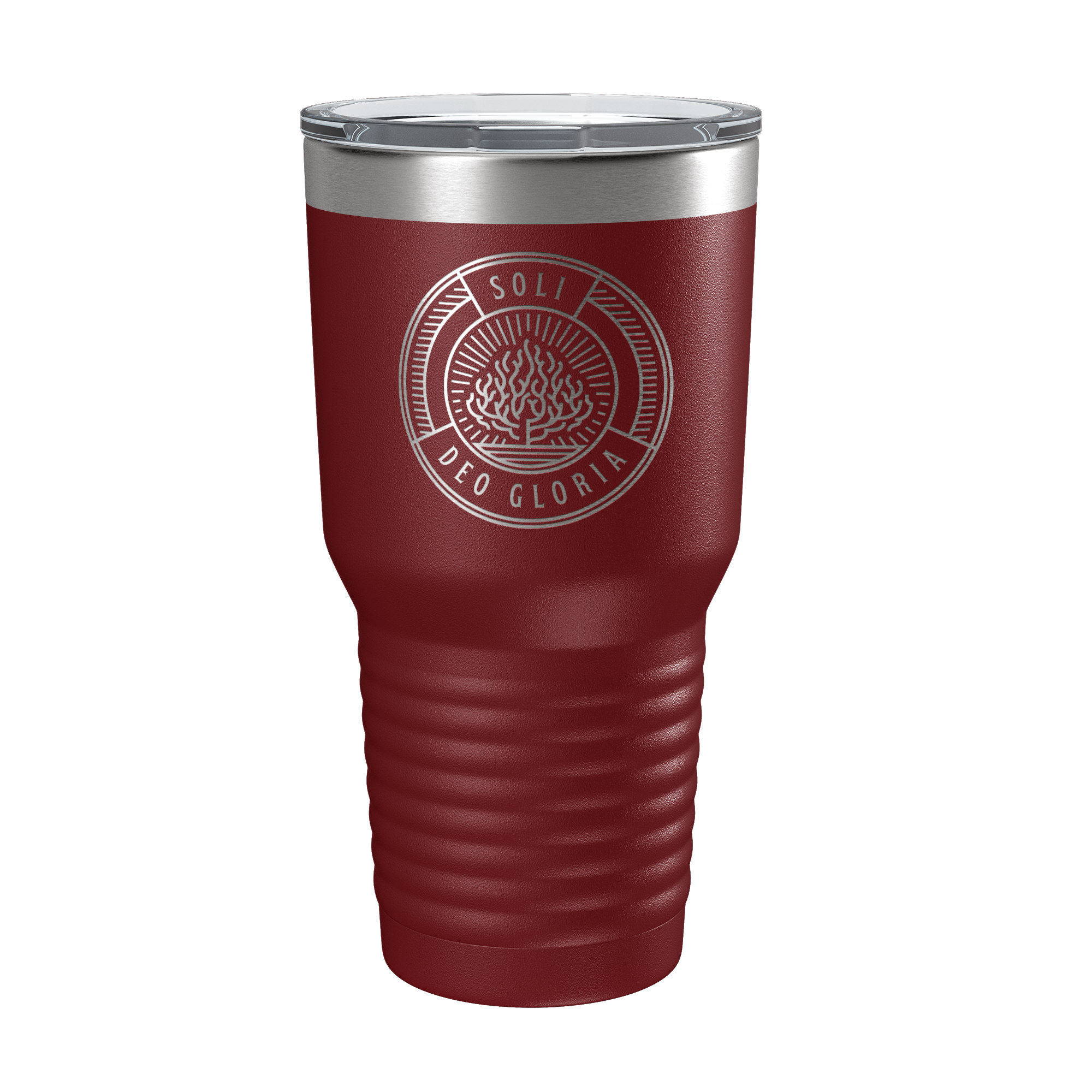 Soli Deo Gloria Badge 30oz Insulated Tumbler