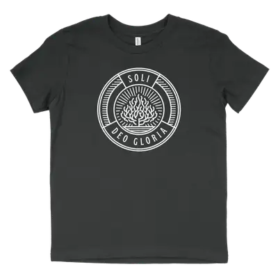 Soli Deo Gloria Badge Youth Tee