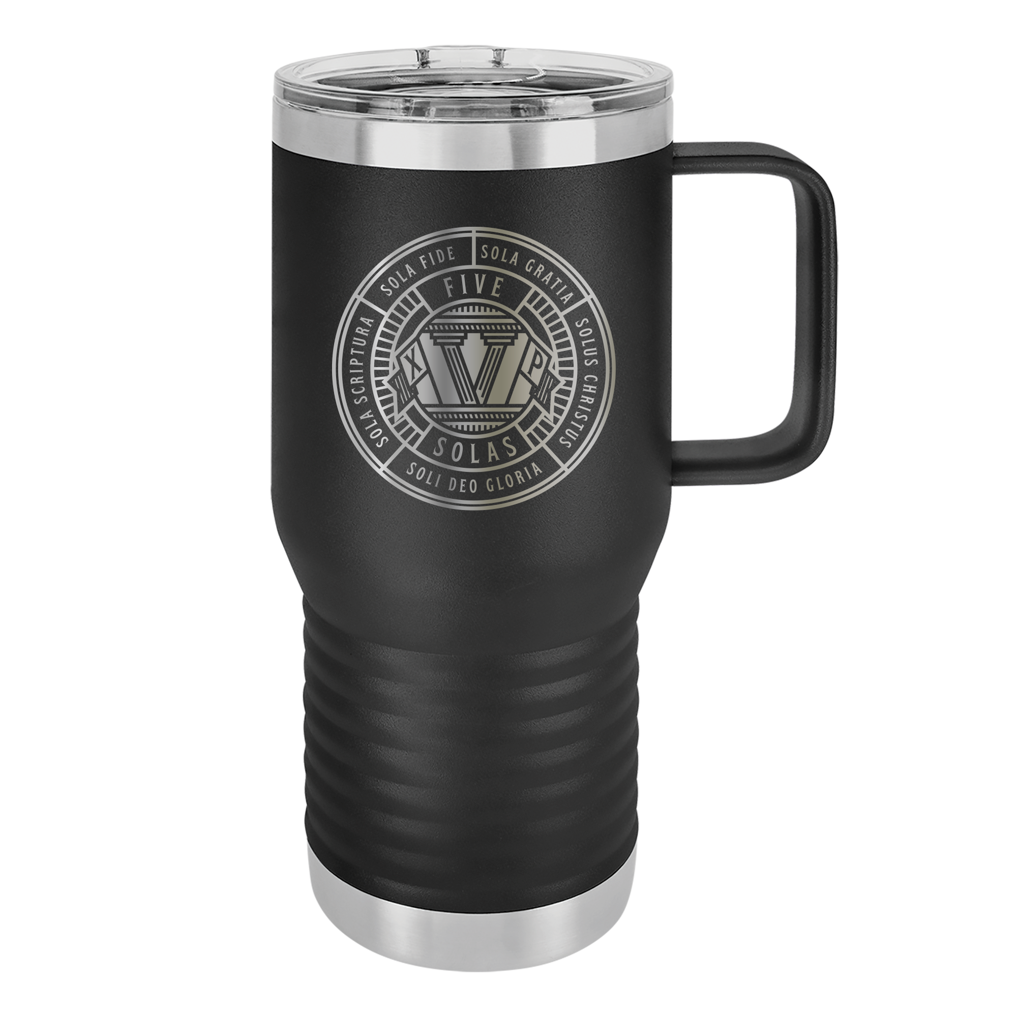 Five Solas Badge 20oz Insulated Travel Tumbler