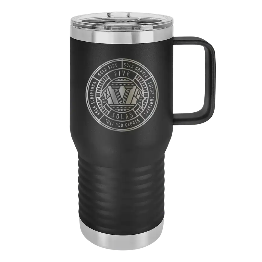 Five Solas Badge 20oz Insulated Travel Tumbler