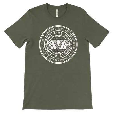 Five Solas Badge Quick Ship Tee