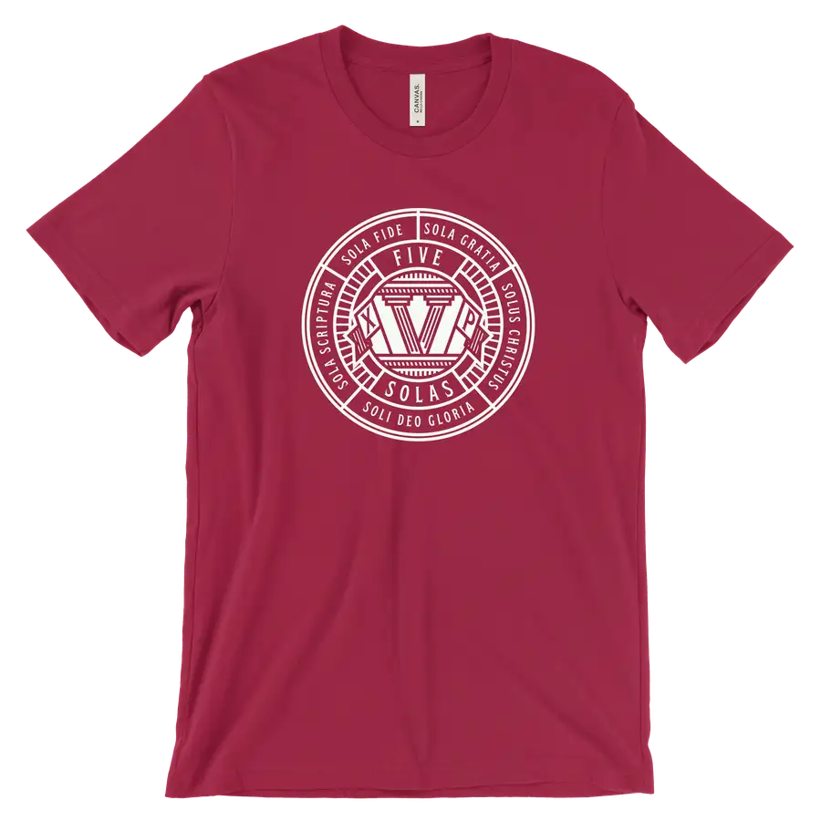 Five Solas Badge Quick Ship Tee #2