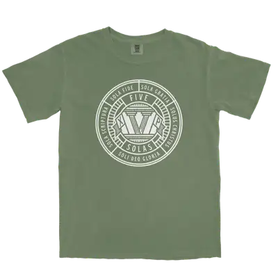 Five Solas Badge Comfort Colors Heavyweight Tee