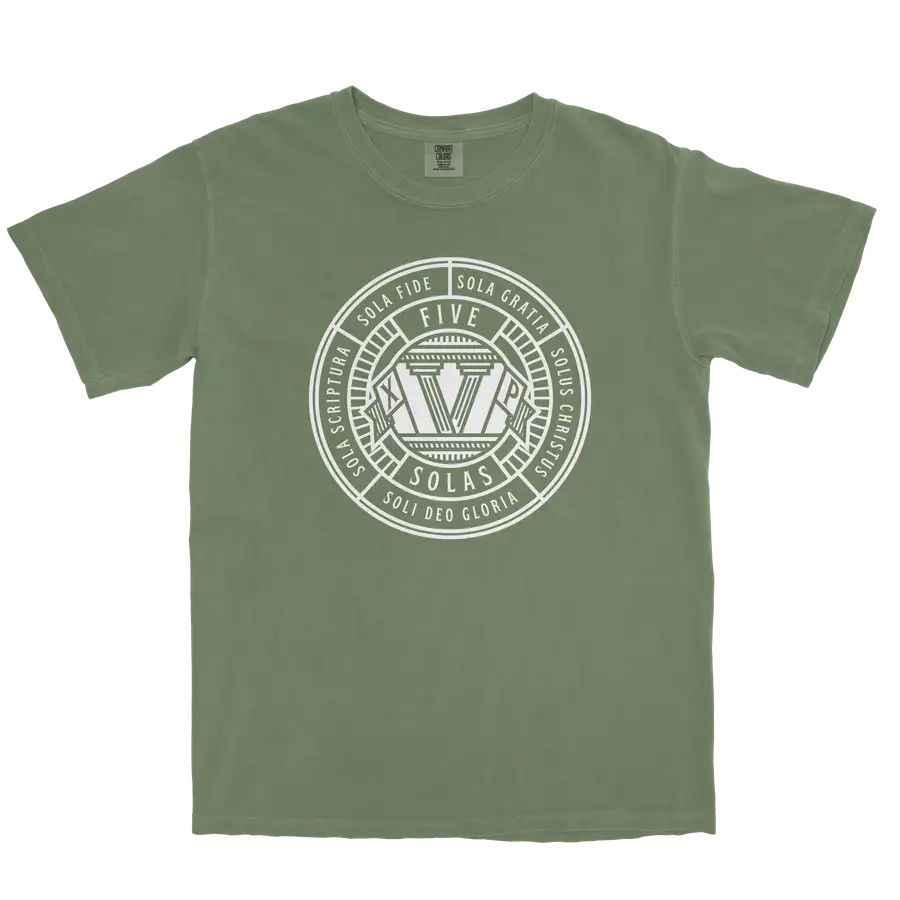 Five Solas Badge Comfort Colors Heavyweight Tee