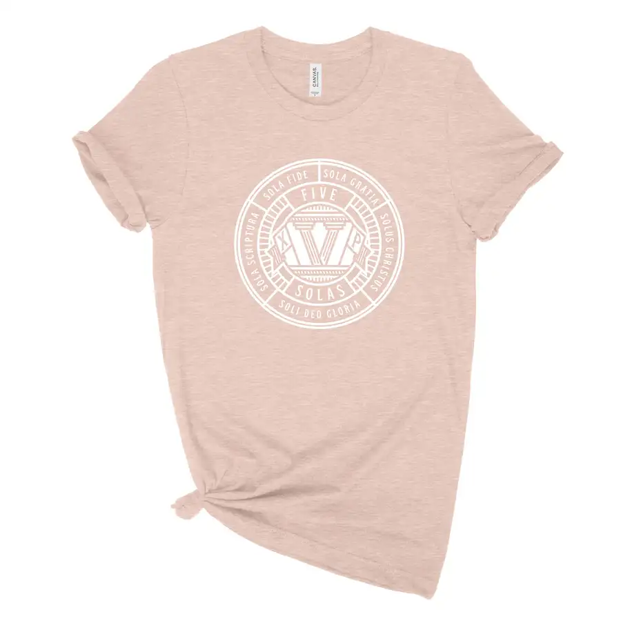 Five Solas Badge Unisex Tee