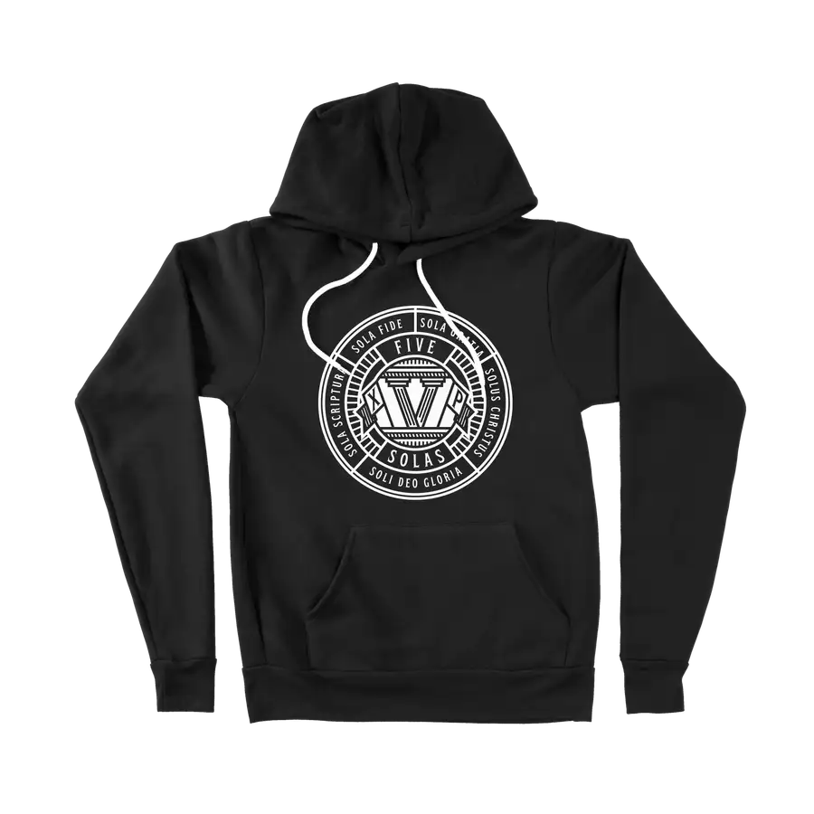 Five Solas Badge Ladies Hoodie