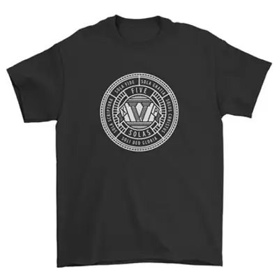 Five Solas Badge Standard Tee