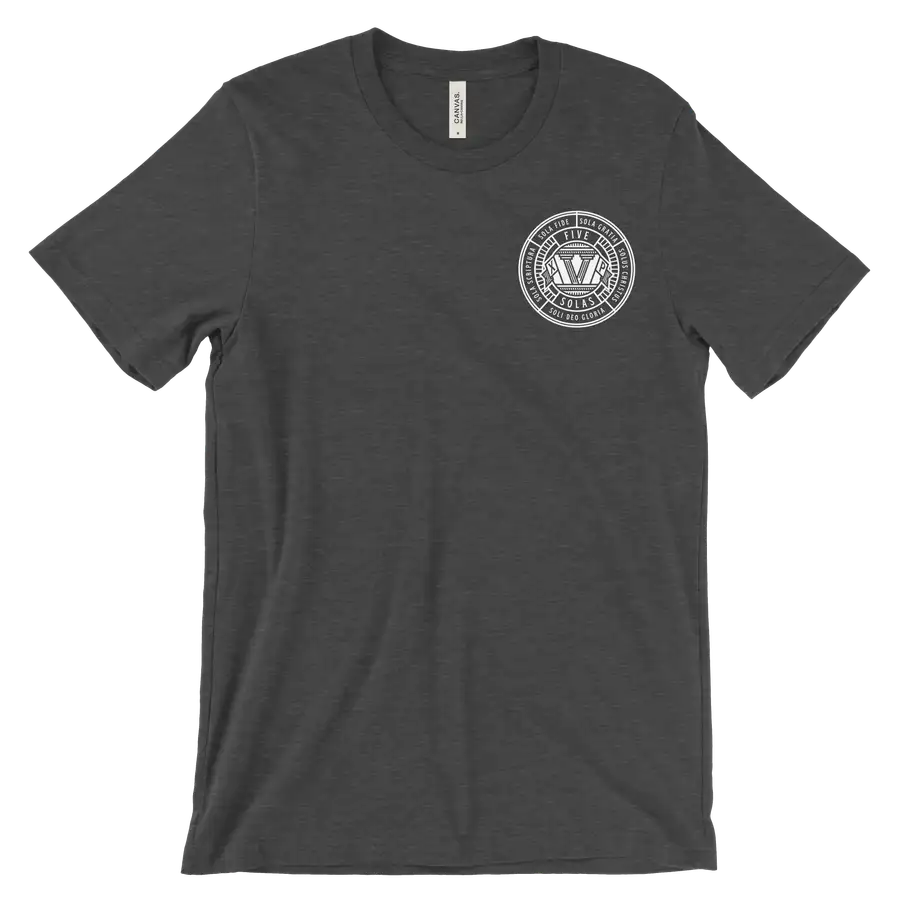 Five Solas Badge Left Chest Tee