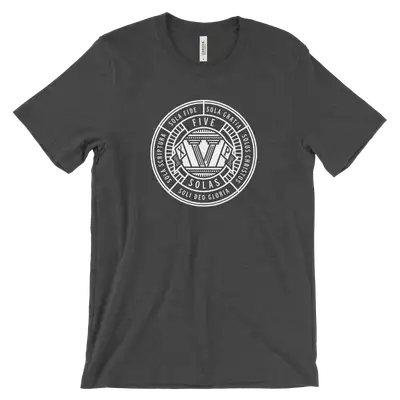 Five Solas Badge Tee