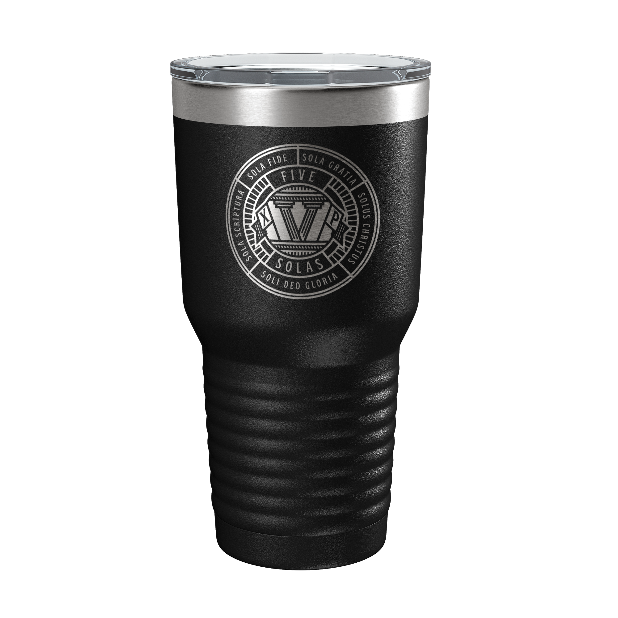 The Five Solas Badge 30 Ounce 30oz Insulated Tumbler