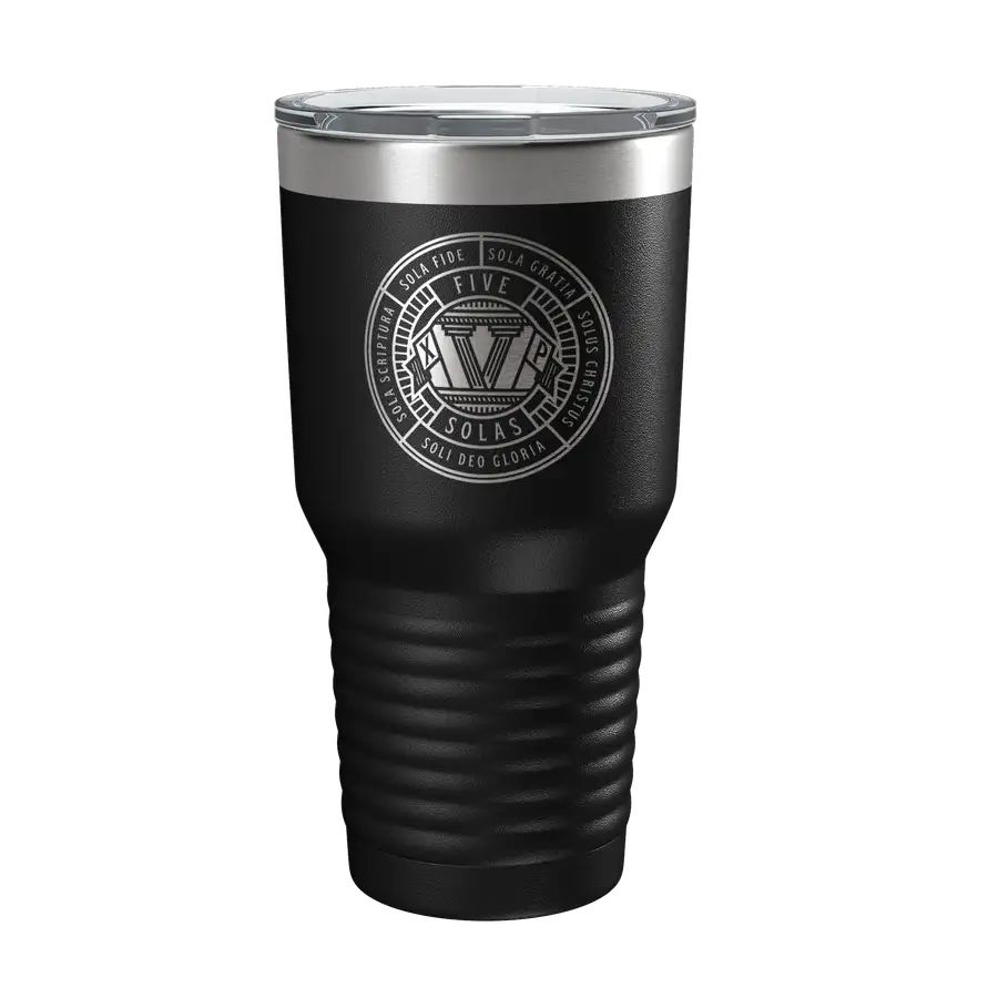 The Five Solas Badge 30 Ounce 30oz Insulated Tumbler