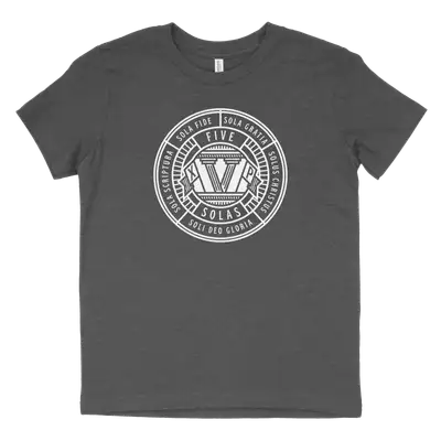 Five Solas Badge Youth Tee