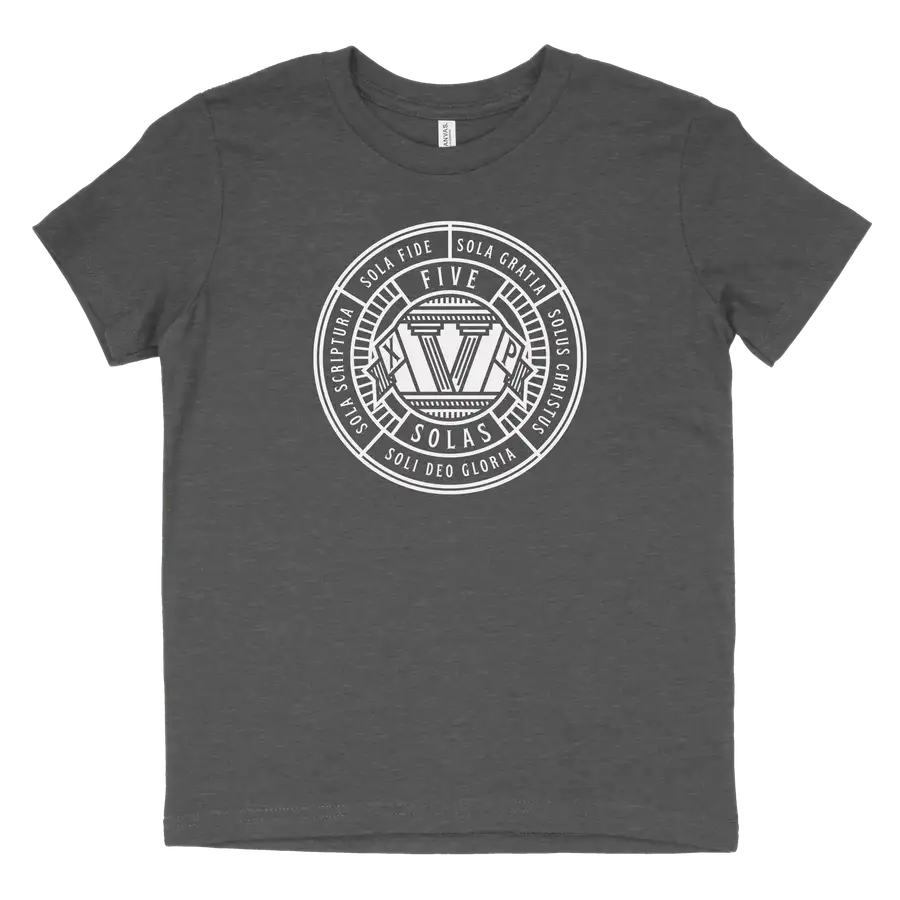 Five Solas Badge Youth Tee