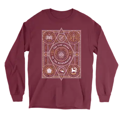 The Five Solas of the Reformation Long Sleeve Tee