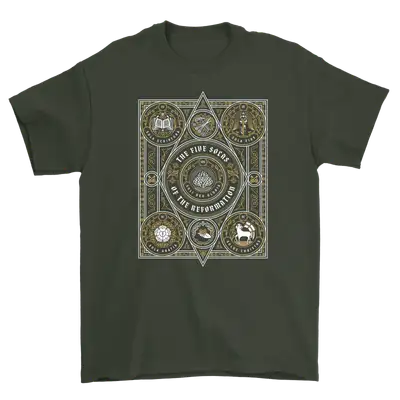 The Five Solas of the Reformation Standard Tee