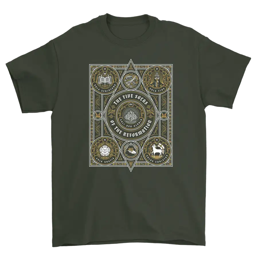 The Five Solas of the Reformation Standard Tee