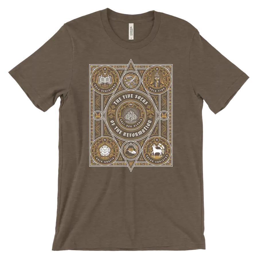 The Five Solas of the Reformation Tee
