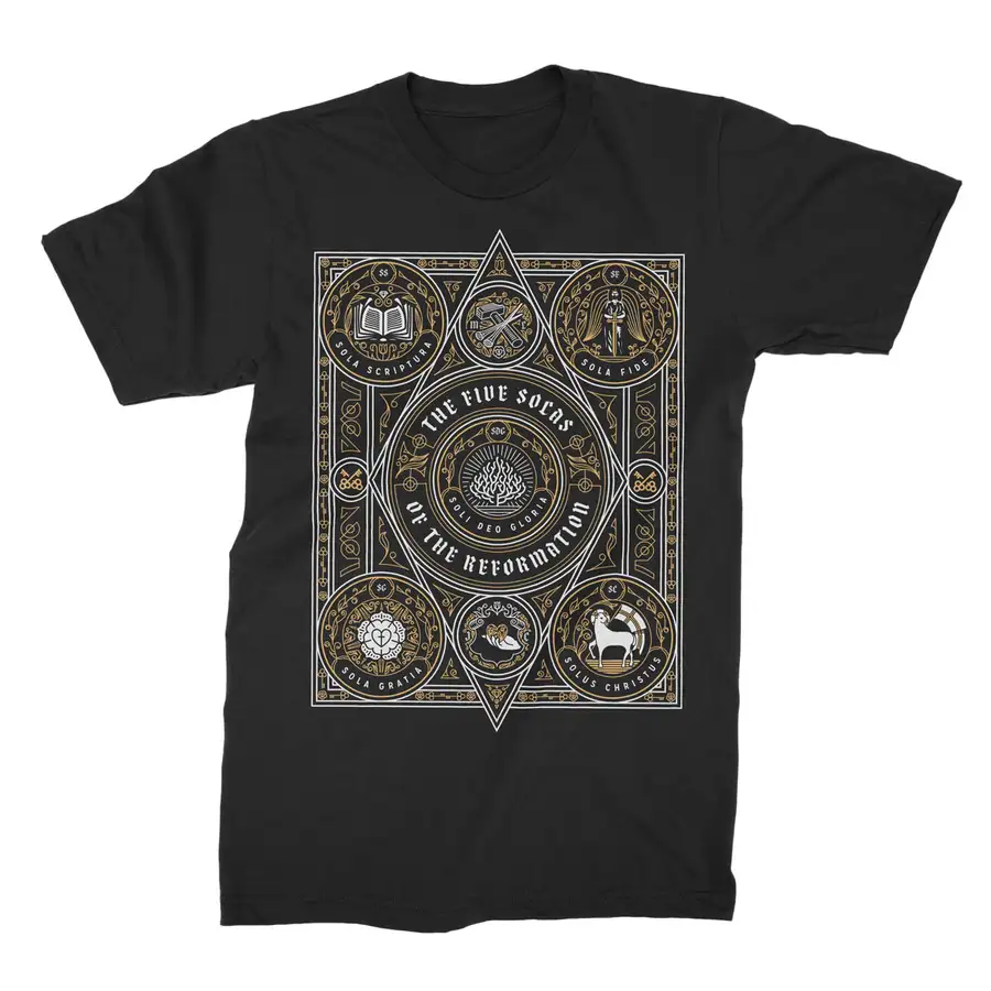 The Five Solas of the Reformation Quick Ship Tee