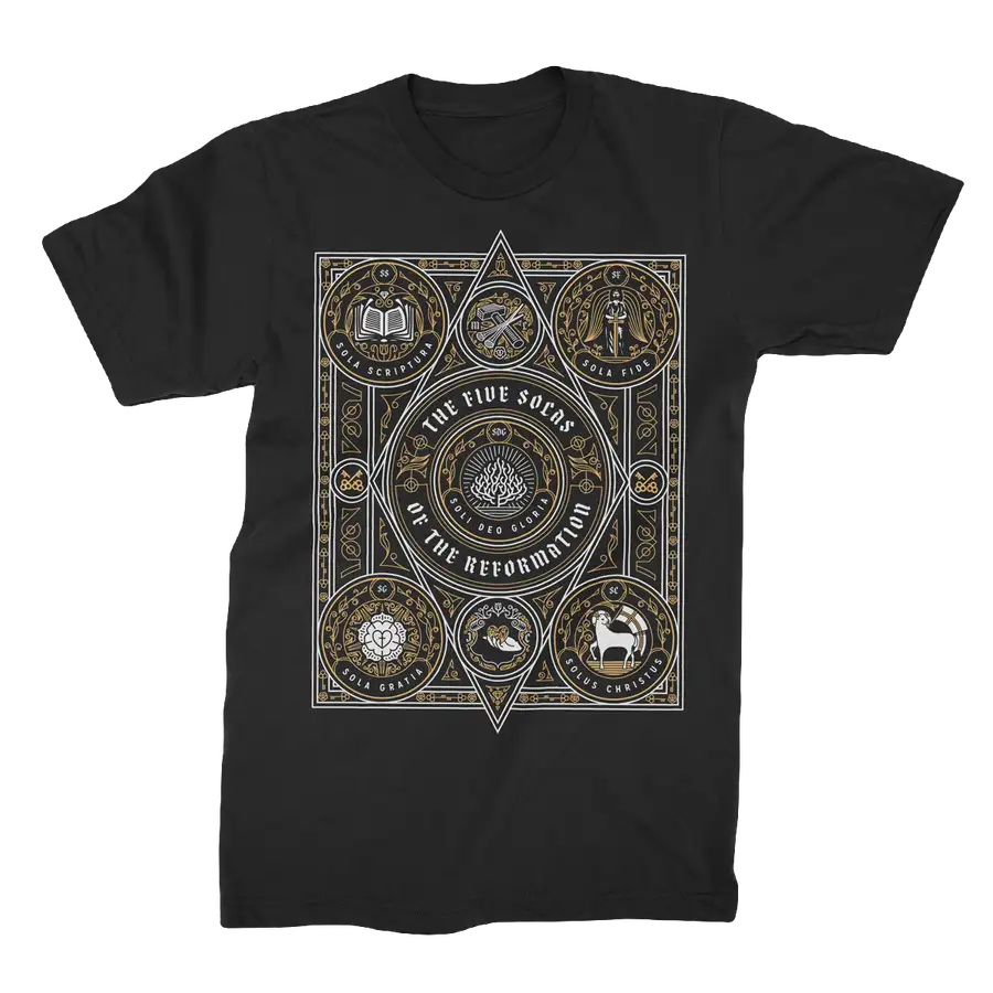 The Five Solas of the Reformation Quick Ship Tee