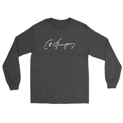 Charles Spurgeon (Signature) Long Sleeve Tee