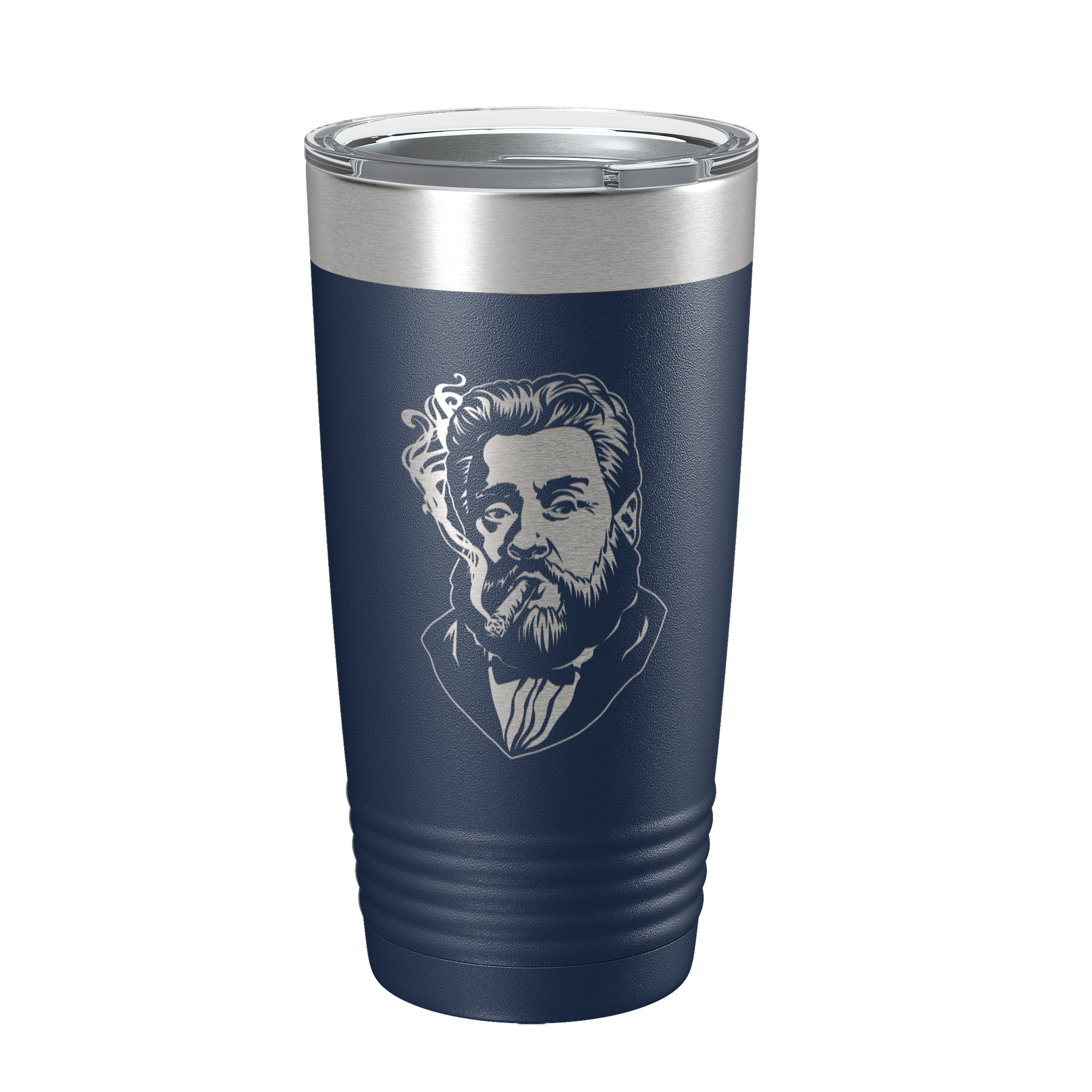 Charles Spurgeon Smoking a Cigar 20oz Insulated Tumbler