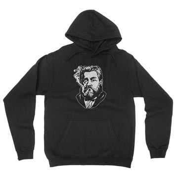 Charles Spurgeon Smoking a Cigar Hoodie