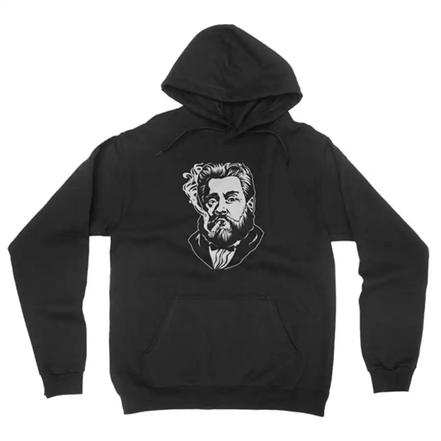 Charles Spurgeon Smoking a Cigar Hoodie