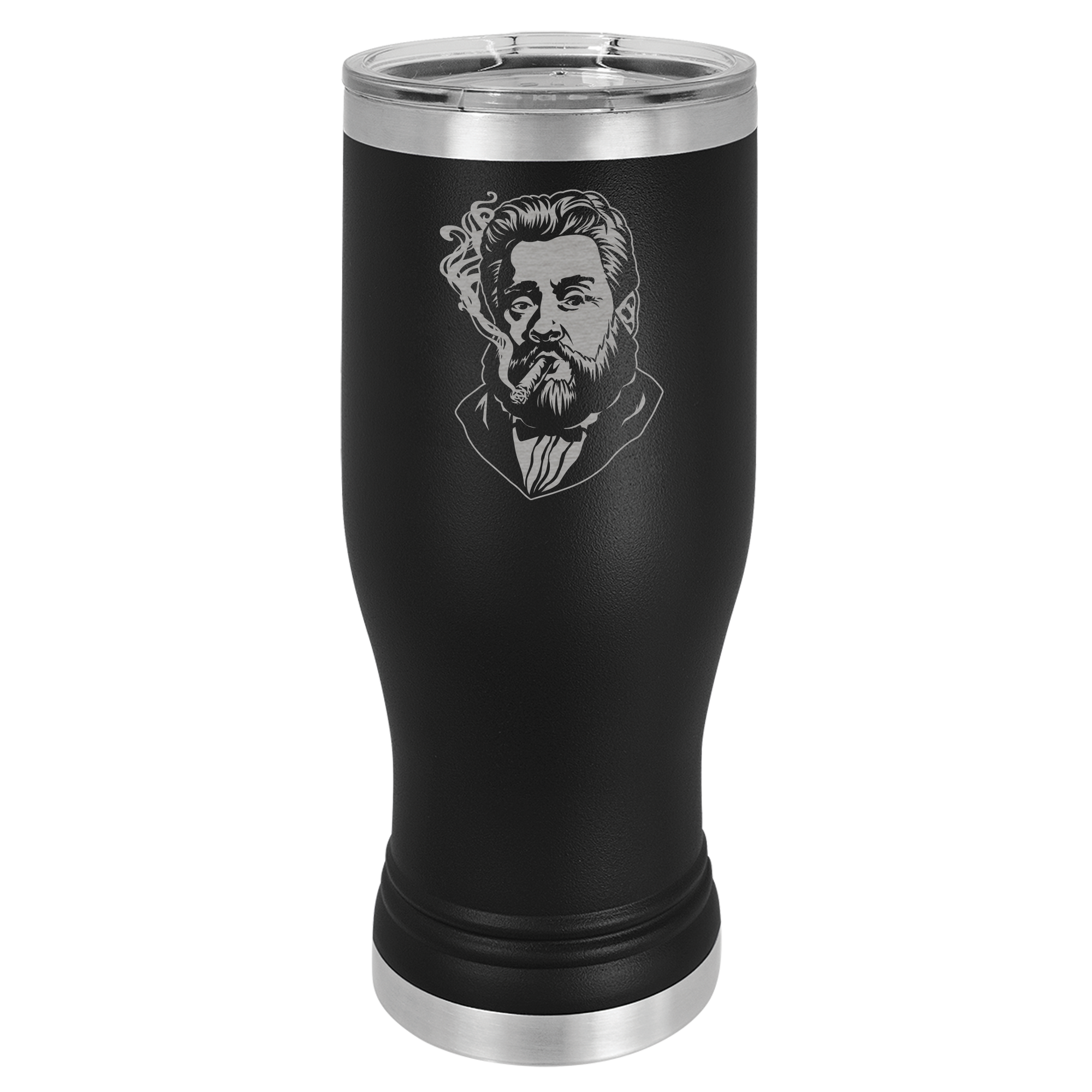Charles Spurgeon Smoking a Cigar Insulated Pilsner
