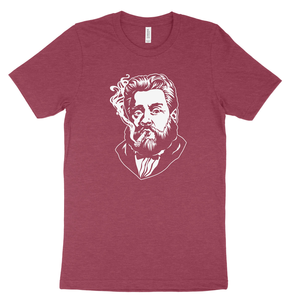 Charles Spurgeon Smoking a Cigar Tee