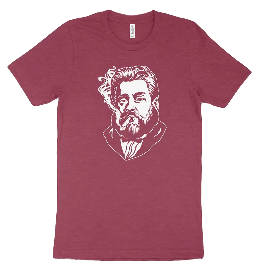 Charles Spurgeon Smoking a Cigar Tee