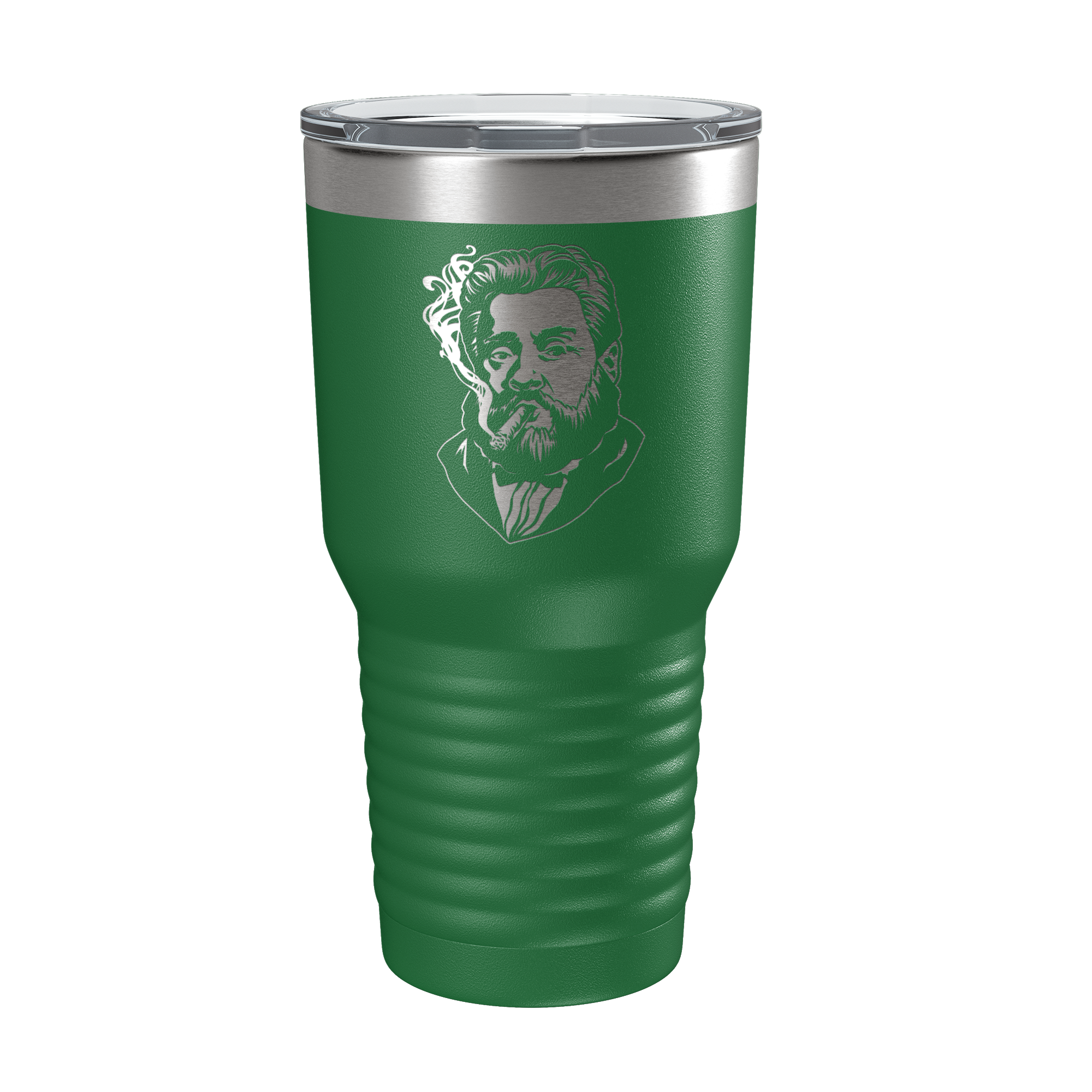 Charles Spurgeon Smoking a Cigar 30oz Insulated Tumbler