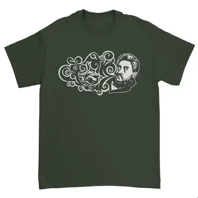 Spurgeon Enjoying a Cigar Standard Tee