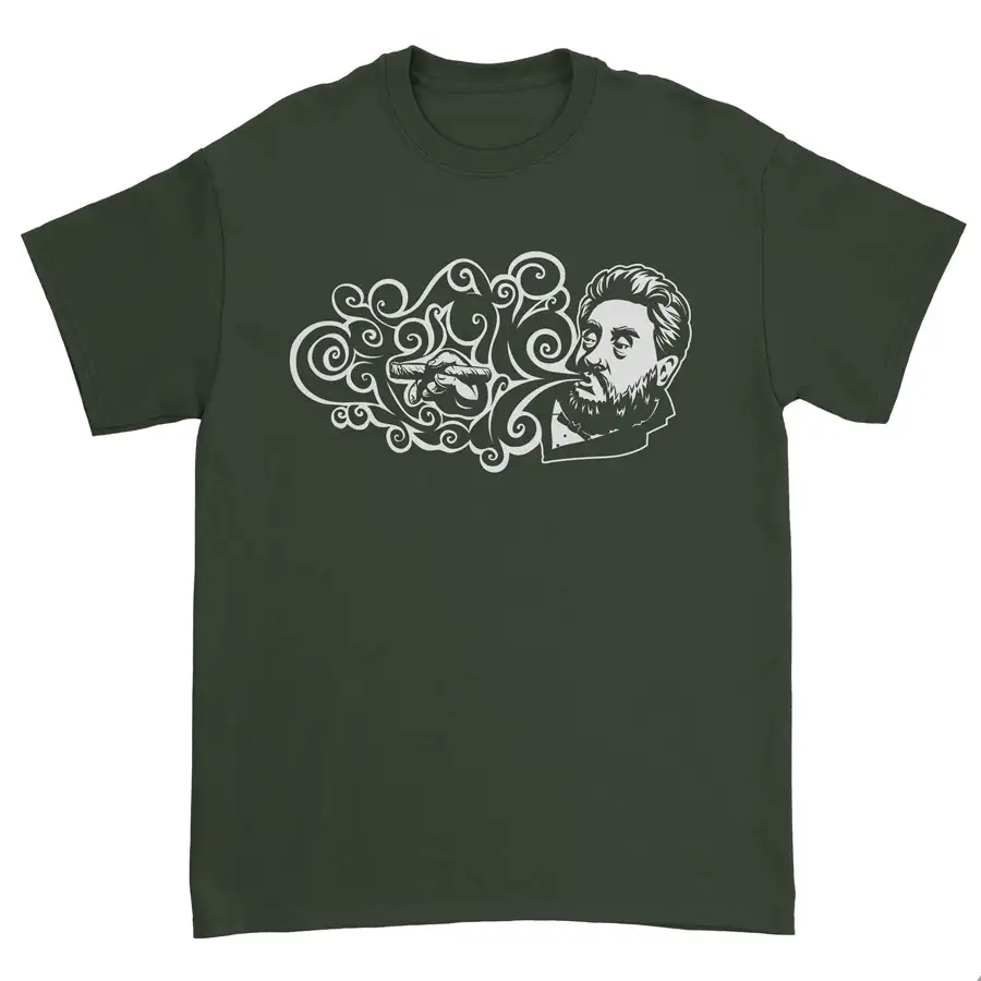 Spurgeon Enjoying a Cigar Standard Tee