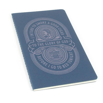 Charles Spurgeon Cigar Quote Laser Etched Moleskine Journal