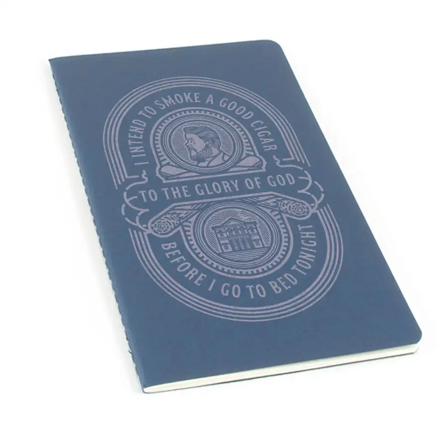 Charles Spurgeon Cigar Quote Laser Etched Moleskine Journal