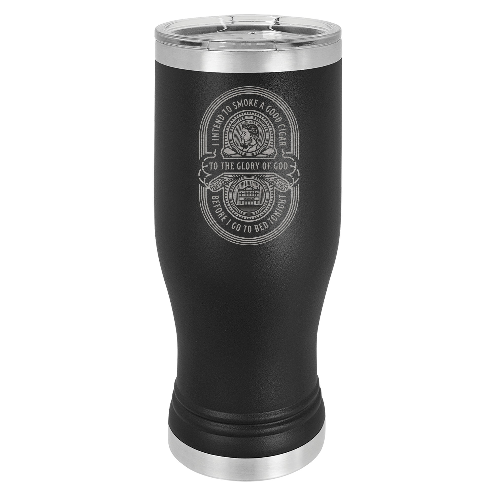 Charles Spurgeon Cigar Quote Insulated Pilsner