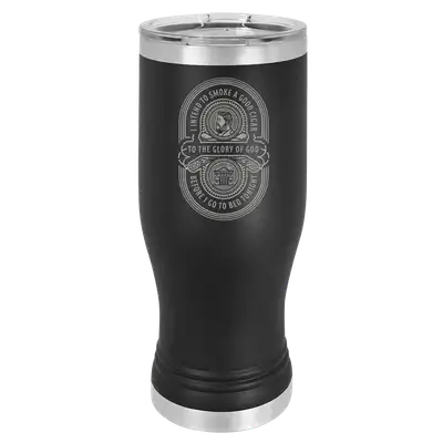Charles Spurgeon Cigar Quote Insulated Pilsner