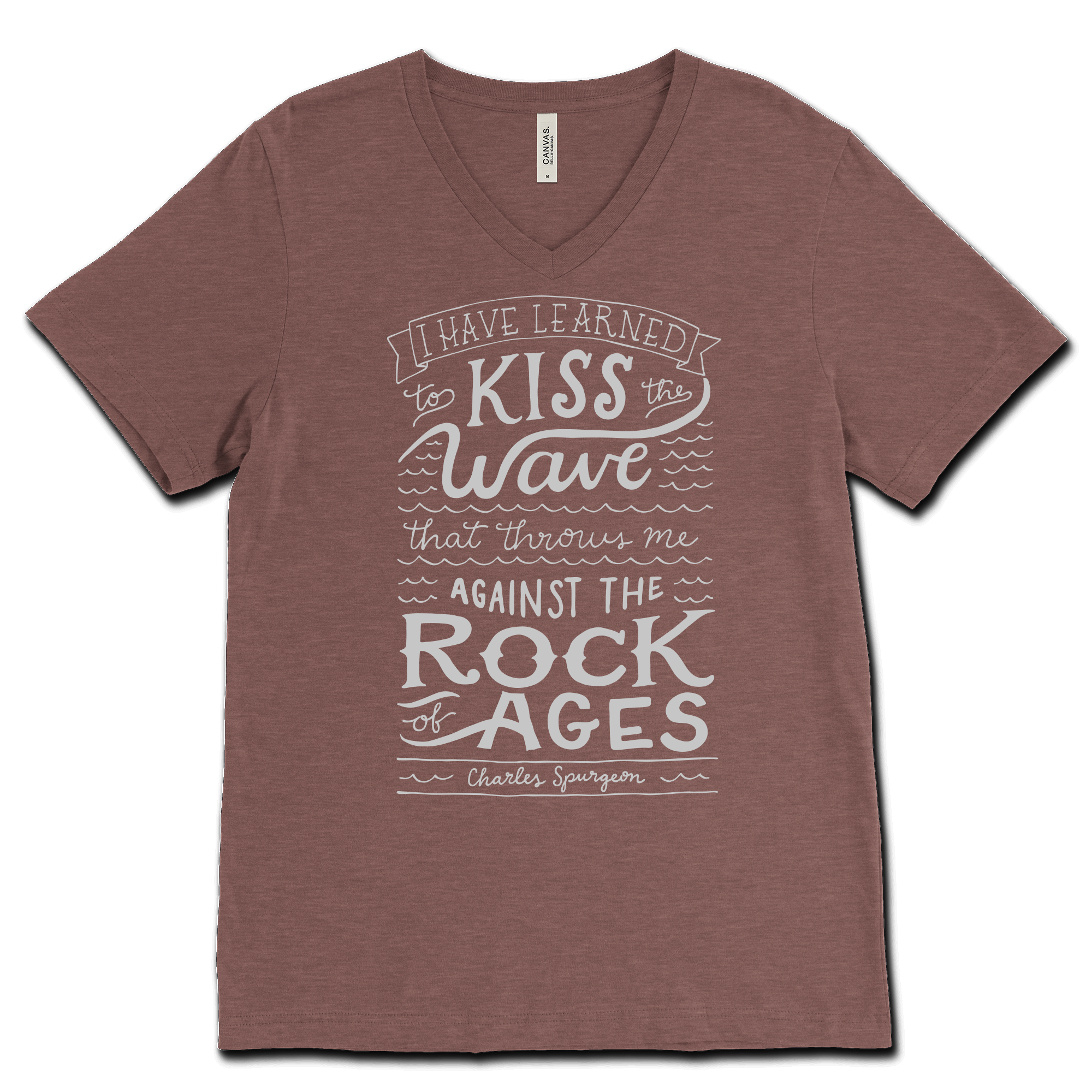 Rock Of Ages V‐Neck Tee