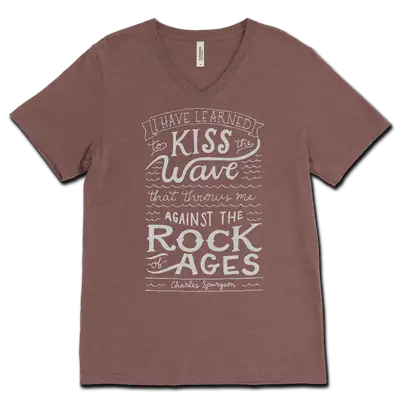 Rock Of Ages V‐Neck Tee