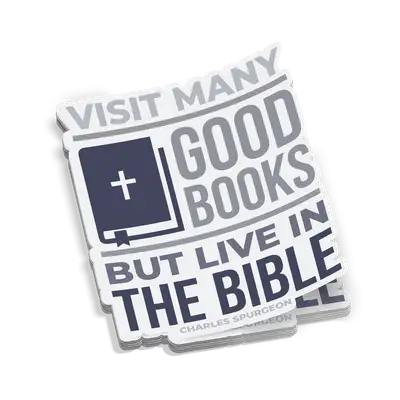 Live In The Bible Sticker