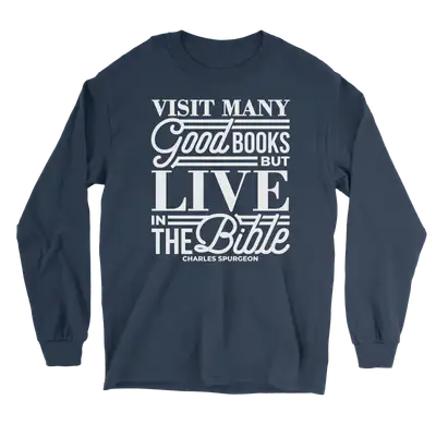 Live In The Bible Long Sleeve Tee