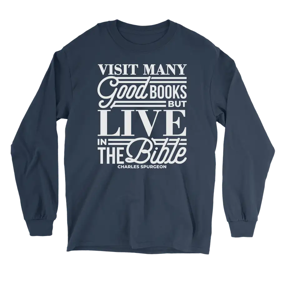 Live In The Bible Long Sleeve Tee