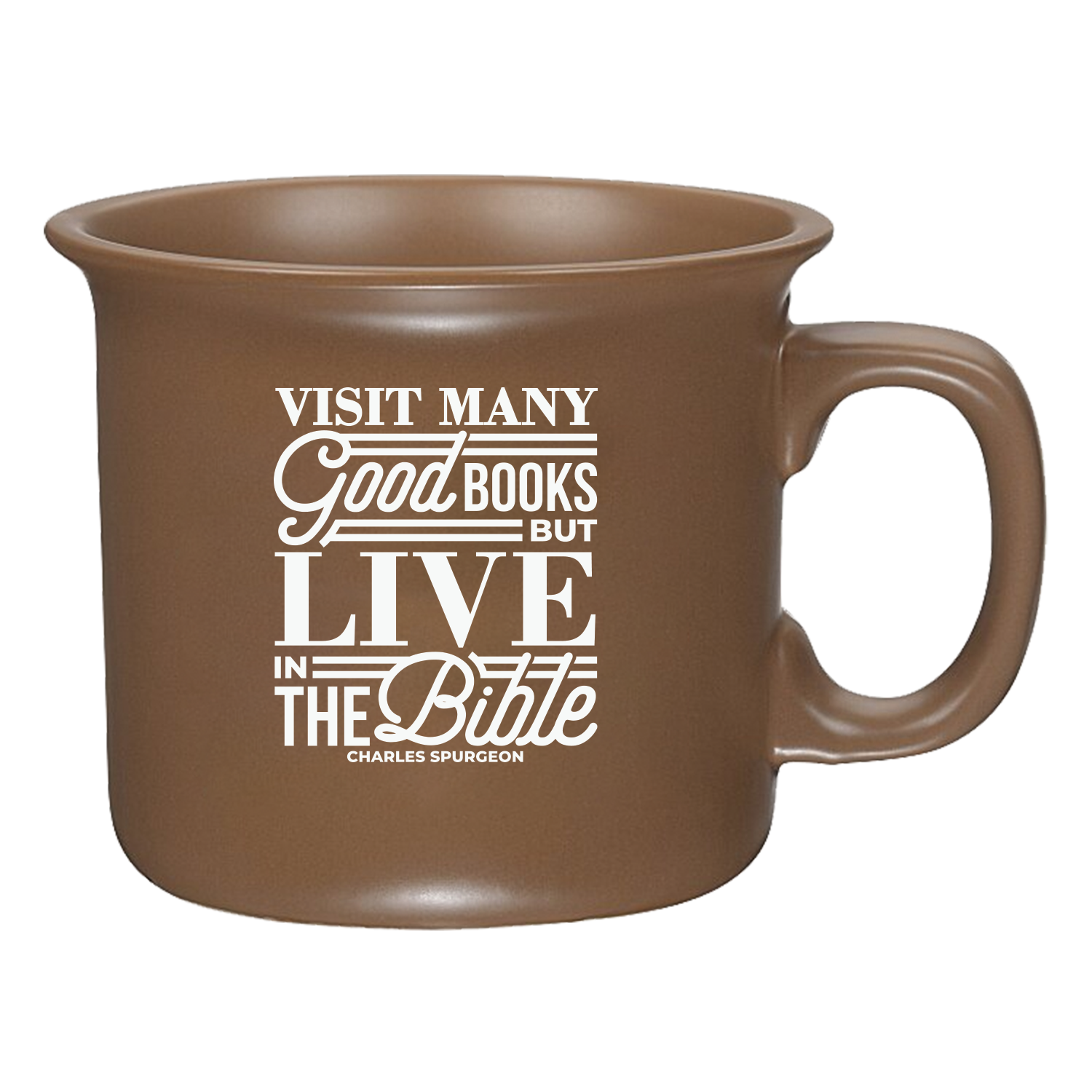 Visit Many Good Books Coffee Mug