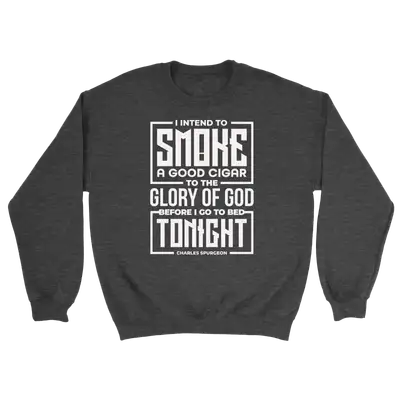 Smoke A Good Cigar Crewneck Sweatshirt