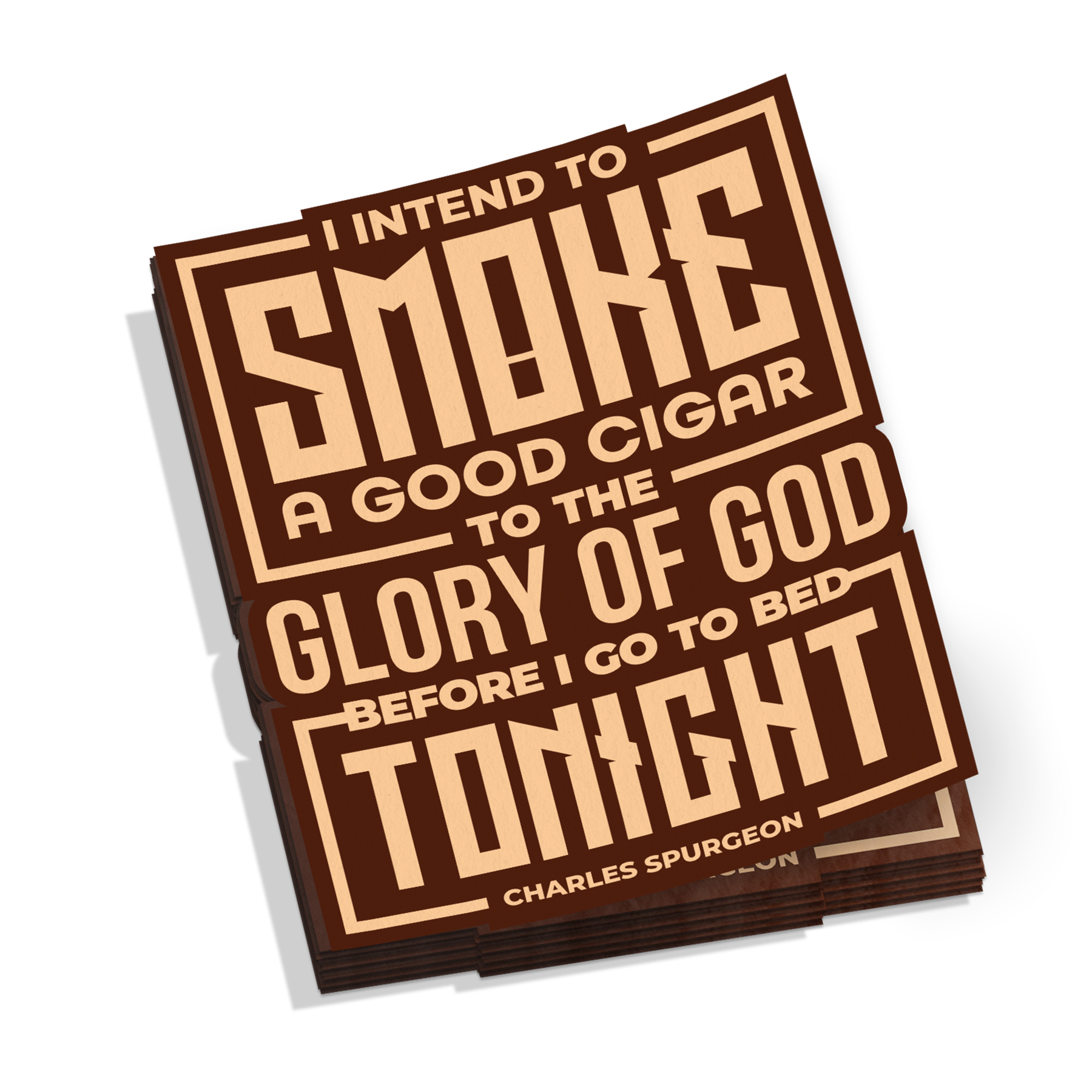 Smoke A Good Cigar Sticker
