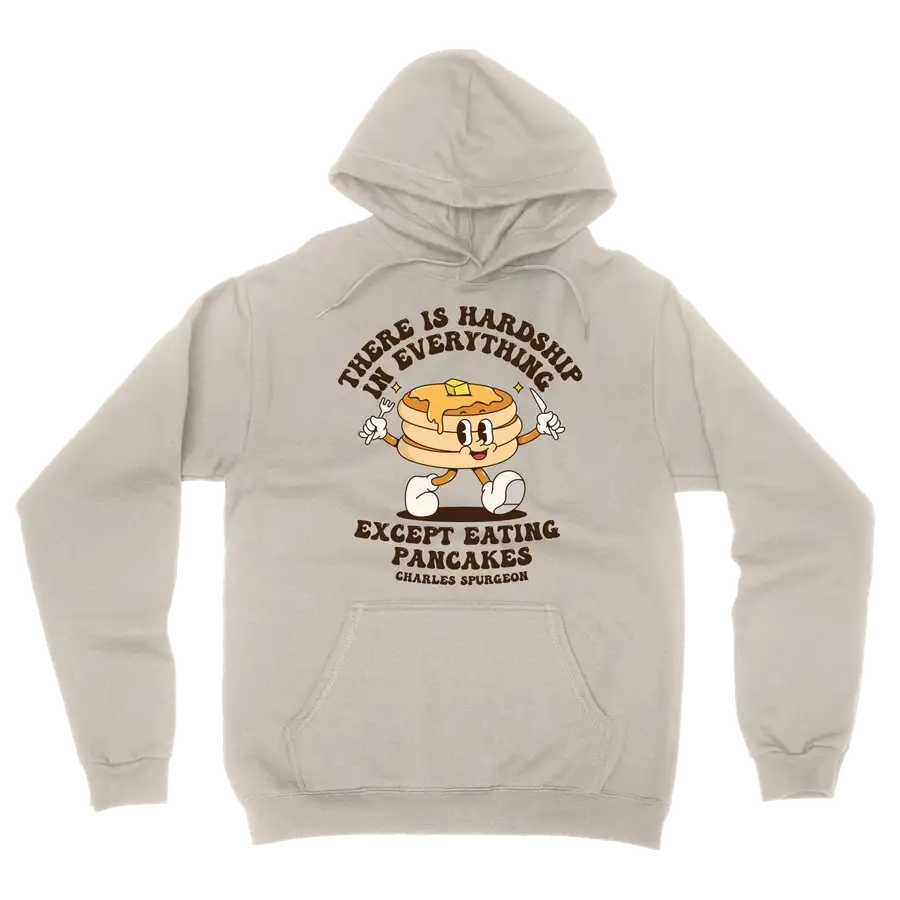 Eating Pancakes Retro Hoodie
