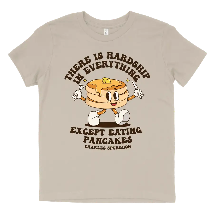 Pancakes Retro Youth Tee