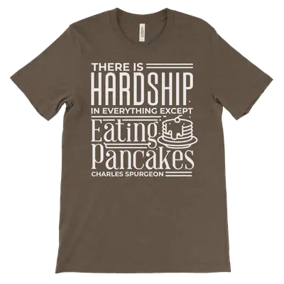 Eating Pancakes Quick Ship Tee
