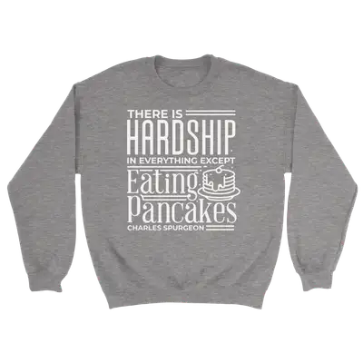 Eating Pancakes Crewneck Sweatshirt